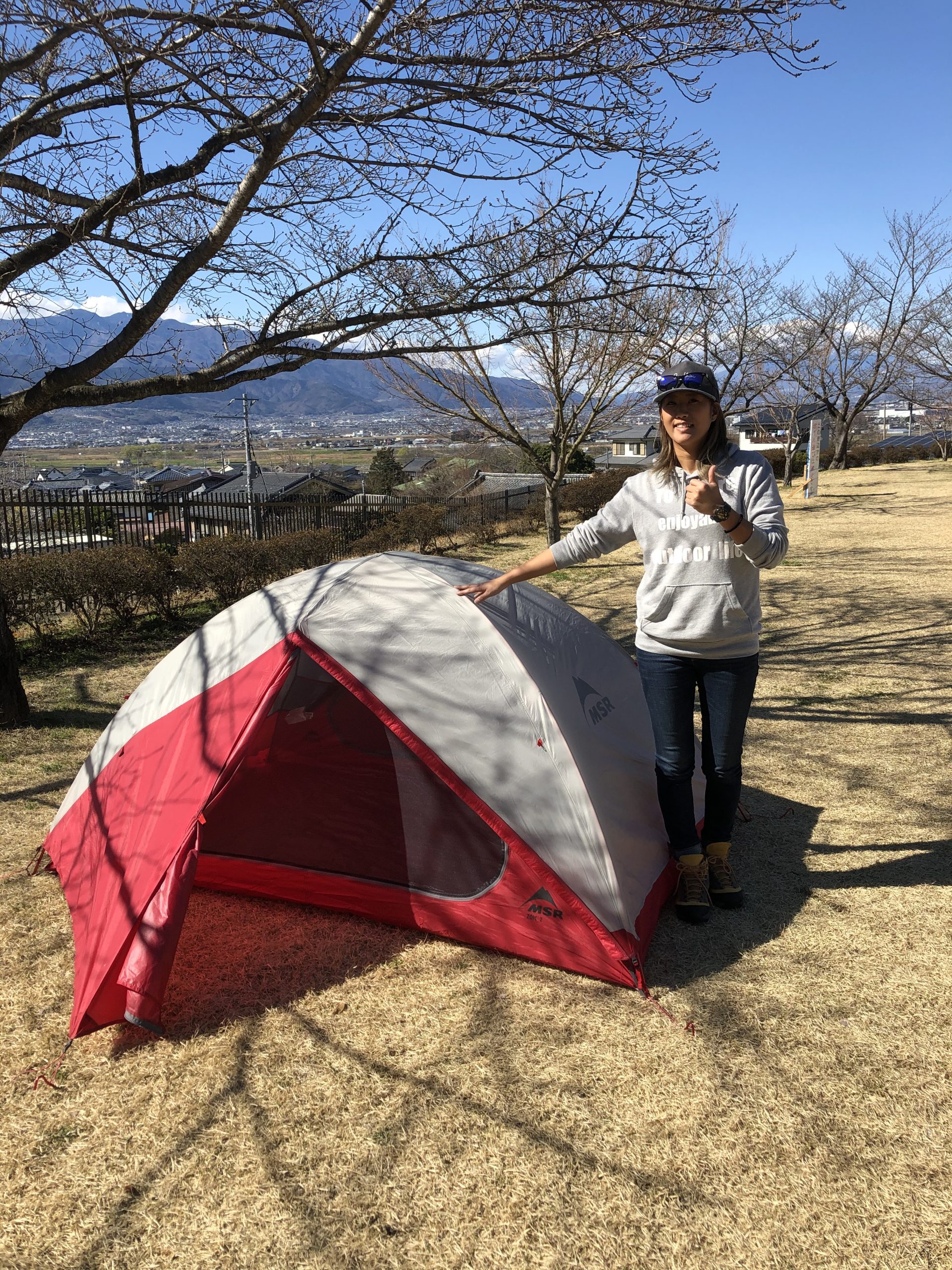 4-3 ★2019年製★ ＭＳＲ ゾイック２ テント・キャンプ・登山